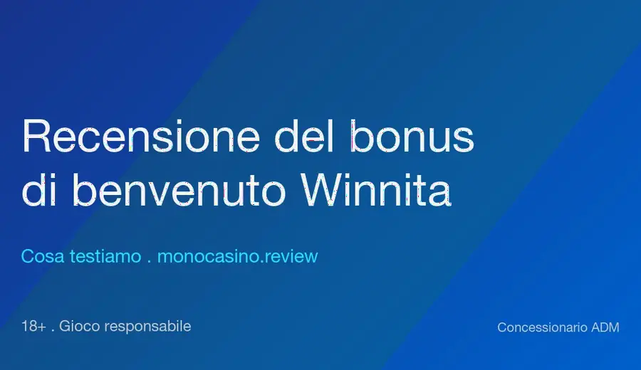 Controlli bonus app e pagamenti Winnita